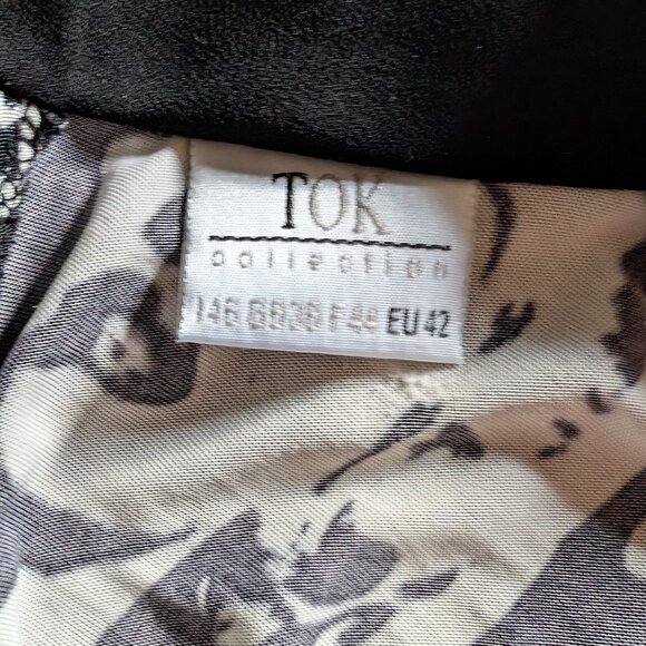 Marylin Monroe Graphic Print Midi Tie Neck Dress Size M/L - Picture 6 of 10